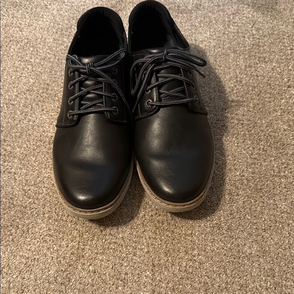 Men's Black Leather Shoes